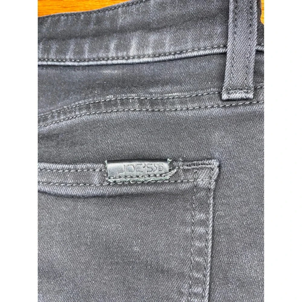 Joe's Flawless The Charlie High Rise Skinny Ankle Black Jeans Size W 29‎